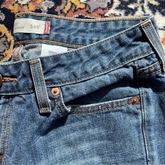Levi’s 545 Women’s Low Bootcut Denim Jeans Size 10M Medium Wash - Picture 7 of 15
